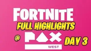 $1,500,000 Fortnite Summer Skirmish Week 8 Day 3 Highlights at #PAXWest | Fortnite Battle Royale