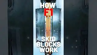 So This Is What F1 Skid Blocks Do&hellip; #f1 #formula1 #explained