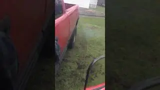 White Gray Smoke 2001 Cummins