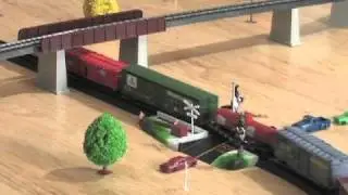 200pc Life-Like Super Power Charger Electric Train Set