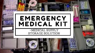 Medical Supply Storage Solution ~Tackle Box