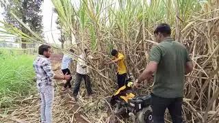 Mini Sugarcane Harvester Thumper Machine