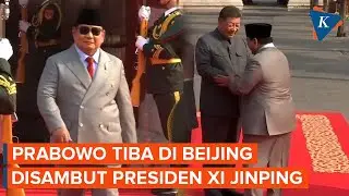 Detik-detik Prabowo Tiba di Parade Militer HUT ke-80 China di Beijing, Akrab dengan Xi Jinping