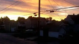 CSX K5LAR24 with a summer sunset