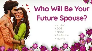 Who Will Be Your Future Spouse? | Name, Zodiac, Personality, Profession | Pick a Card Tarot Reading