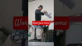 dad' work from home