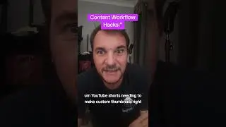 YouTube Shorts Creation: Titles, Thumbnails, and Workflow Help! 🤔