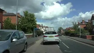 Driving On Tudor Way, Bromyard Road, St Johns & Tybridge Street, Worcester, England 4th May 2021