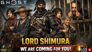 Rescuing Lord Shimura ⚔️ | Ghost of Tsushima | Main Story LIVE ! #ghostoftsushima #gaming #story