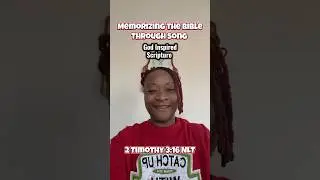 Memorizing Bible Thru Song. 2 Tim 3:16. God inspired scripture. #bible #gospel #christian #shorts
