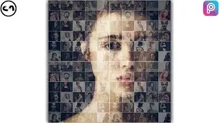 Photo Mosaic Effect in Picsart