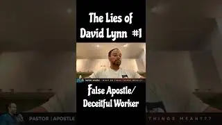 David Lynn Upgraded Himself To An Apostle 🤦🏿&zwj;♂️