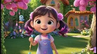 The Shy Wind Chime Forgot to Ring | Nursery Rhymes for Kids & Baby Songs