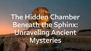 The Hidden Chamber Beneath the Sphinx: Egypt&rsquo;s Forbidden Secret Revealed #AncientEgypt#SphinxSecret