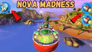 This Combo is ILLEGAL! Big Tyres + NOVA + Boost Madness �  BBR2 Gameplay