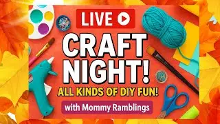 LIVE Craft or Bake or Do Both - Christmas Crafts and Cookies, Chat and Fun with The Ramblers