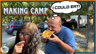 First Look at Bennett Spring State Park Set up Camp