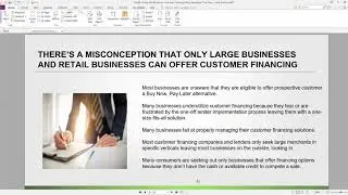 Flexxbuy Webinar- Customer Financing Solutions For Businesses In The New Economy