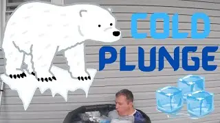Cold Plunge Therapy: My first cold plunge in the ice tub! Cold therapy for recovery and health!