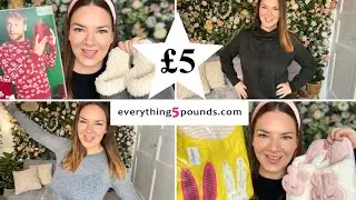 Trying &pound;5 Clothing from Everything5Pounds.com | Christmas Gift Haul | Try On Haul | Kate McCabe | AD