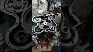 tractor /timing /pinion /fitting. the Daily life #tractor #automobile #explore #mechanic #eicher