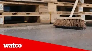 How to Strengthen Weak and Dusty Concrete Surfaces with Watco Universal Sealer Dustproofer
