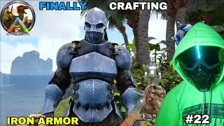 CRAFTING IRON ARMOR IN ARK SURVIVAL