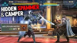 Biggest Hidden Spammer & Camper Player 🤡👀 | Shadow Fight 4 Arena Gameplay