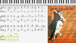Dansez-Vous le Fox-Trot? by Maurice Yvain (1924, piano solo)