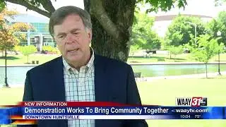 Demonstration works to bring community together