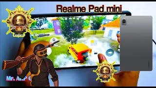 Realme Pad mini Test PUBG Mobile Handcam 5Finger Full Gyro Solo Vs Squad   game play