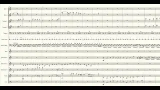Battle! (Wild Pok&eacute;mon) (Pok&eacute;mon Ruby/Sapphire) - Transcribed Score