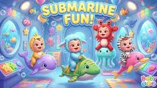 Dancing in the Submarine 🐠🚢 | Underwater Kids Song | Nursery Rhymes for Toddlers