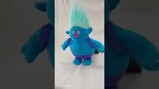 Troll Biggie Plush With Blue Soft  Toy