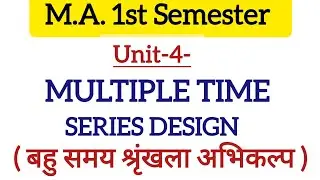 Multiple Time-Series Design | Quasi Experimental Designs | Research Methodology