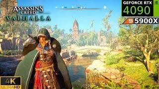 Assassin's Creed Valhalla | RTX 4090 4K/FSR/1440p Test | Ultra High Settings | Ryzen 9 5900X