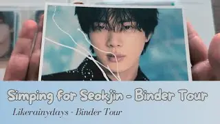 BTS - Binder Tour - Rare Photocards - Jin and Taehyung