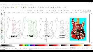 Comparing Fender Strat bodies to EVH's Boogie Bodies Strat style body