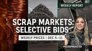 Scrap Metal Prices Weekly Report: December 5-11, 2025 | Copper Radiators Surge 1.7%