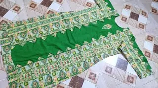 গজ কাপড় দিয়ে কামিজের নতুন ডিজাইন কাটিং ও সেলাই।