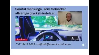 Samtal med unga om bilkörning.