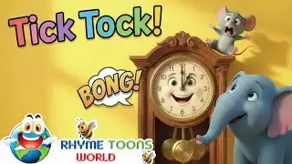 Hickory Dickory Dock Song | Nursery Rhymes for Kids | Tiny Toons World