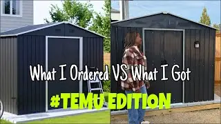 I BOUGHT A SHED FROM TEMU&hellip;WAS I SCAMMED??!!