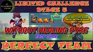 Petite Devil Limited Challenge Stage 5 - Trick vs Trick (Best Team without healing Pyre Easy guide)