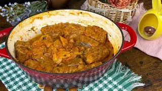 Постный сармале как в монастыре с рисом и грибами.