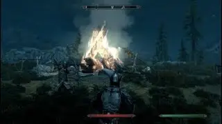 Skyrim Giant Camp
