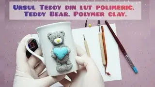 Ursul Teddy din lut polimeric. Teddy Bear. Polymer clay. DIY Tutorial.