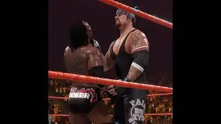 Undertaker VS Booker T | Classic Match 👌👌| Giants! #wwe #2k24 #shorts #shortsfeed