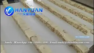 Nougat Cake Cutting Machine Nougat Cake Production Line#nougatcake#nougatcakemachine#equipment