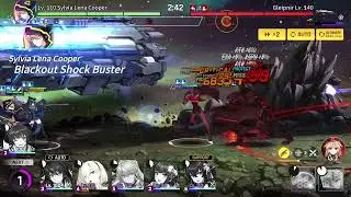 Counterside Awakened Karin Wong vs. Dive 60 (Auto, Sweep)